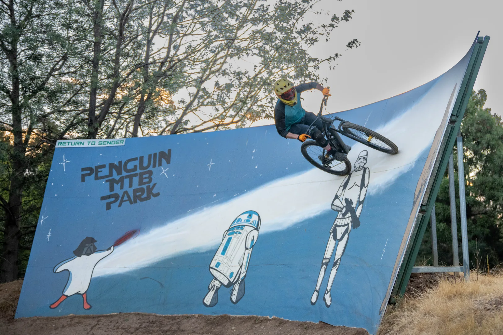 Penguin MTB Park MTB trail in North West, TAS